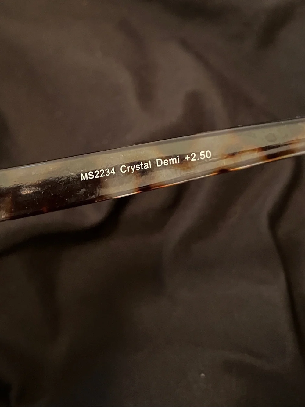 Max Studio Tortoiseshell Cat-Eye reader Glasses - Brown/Black Pattern
